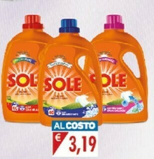 Mercatò Sole Detersivo offerta