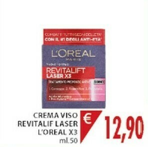 Mercatò L'Oreal Crema Viso Revitalif Laser offerta