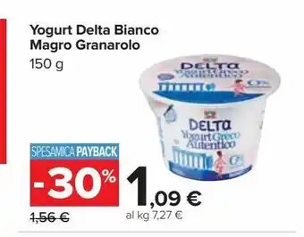 Carrefour Iper Yogurt delta bianco magro granarolo offerta