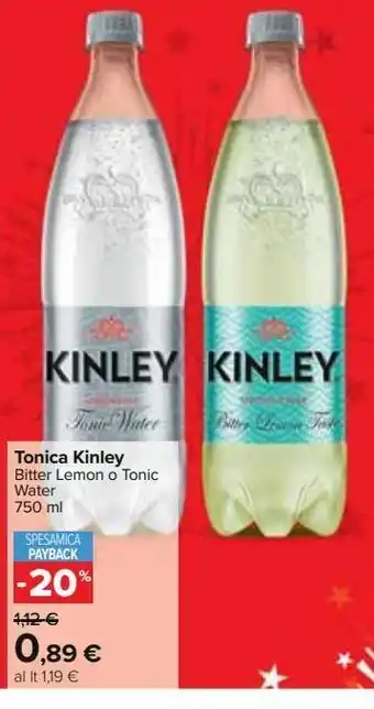 Carrefour Iper Tonica kinley offerta