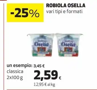 Coop Robiola osella offerta