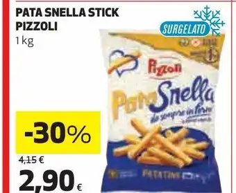 Coop Pata snella stick pizzoli offerta