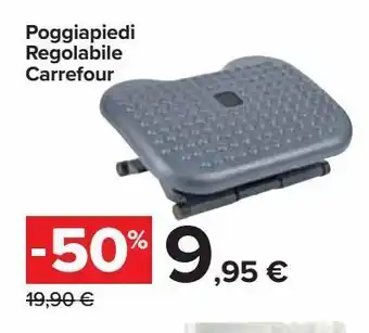 Carrefour Iper Poggiapiedi regolabile carrefour offerta