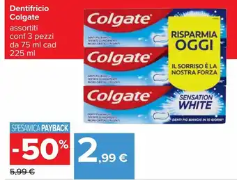 Dentifricio colgate