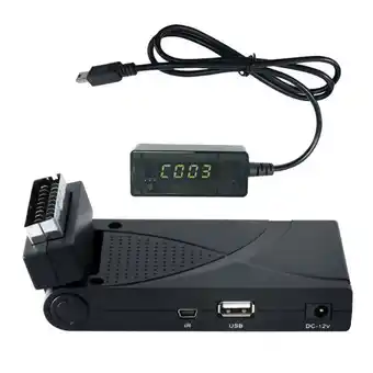 Decoder digitale terrestre dvb-t2 hevc 10 hd scart/hdmi usb lan