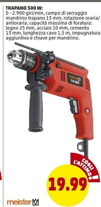 Meister Trapano 500w