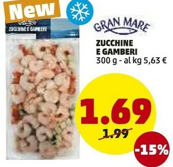 PENNY Gran Mare Zucchine E Gamberi offerta