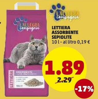 PENNY Lettiera Assorbente offerta