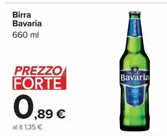 Carrefour Iper Birra bavaria offerta