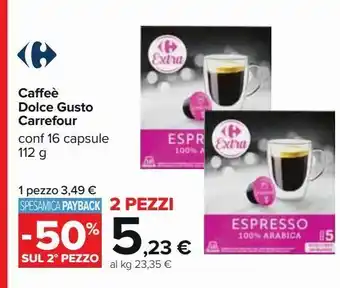 Carrefour Iper Caffee dolce gusto carrefour offerta