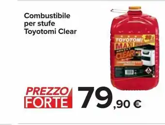 Combustibile per stufe toyotomi clear