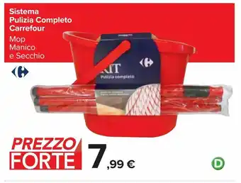 Sistema pulizia completo carrefour