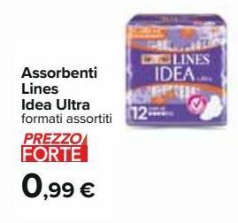 Carrefour Iper Assorbenti lines idea ultra offerta