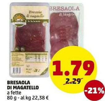 PENNY Bresaola Di Magatello offerta