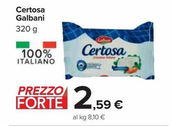 Carrefour Iper Certosa galbani offerta