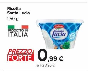 Carrefour Iper Ricotta santa lucia offerta