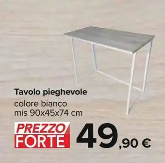 Carrefour Iper Tavolo pieghevole offerta