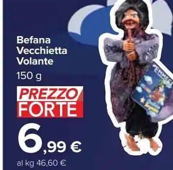 Befana vecchietta volante