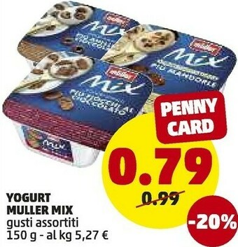 PENNY Muller Yogurt Mix offerta