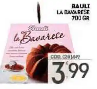 Eurocash Bauli La Bavarese 700 gr offerta