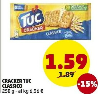 PENNY Saiwa Tuc Cracker Classico 250 G(ml) offerta
