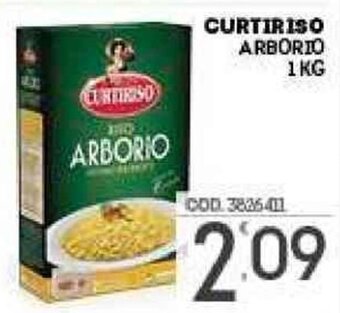Eurocash Curtiriso Arborio 1 kg offerta