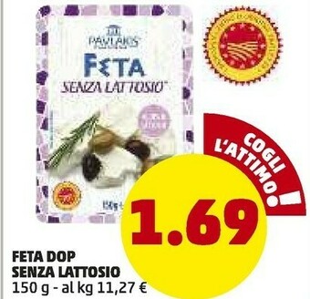 PENNY Feta Dop Senza Lattosio offerta