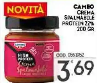 Cameo Crema Spalmabile Protein 22% 200 gr