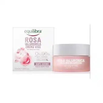 Equilibra viso crema anti-rughe rosa ialuronica 50 ml