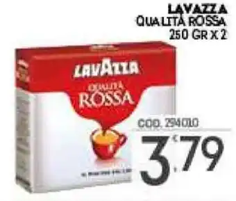 Eurocash Lavazza Qualità Rossa 250 gr x 2 offerta