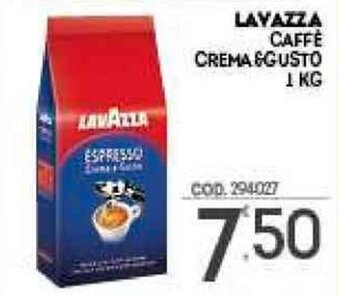 Eurocash Lavazza Caffè Crema&Gusto 1 kg offerta