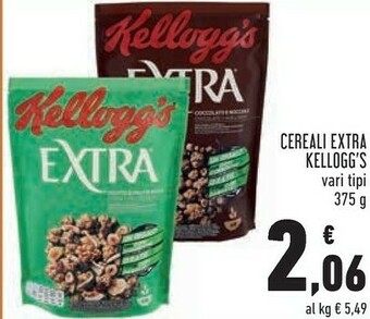 Conad Superstore Kelloggs Cereali Extra offerta