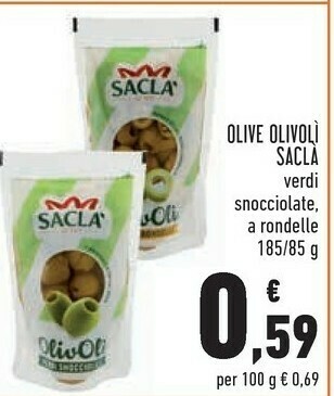 Conad Superstore Saclà Olive Olivoli offerta