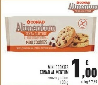 Conad Superstore Conad Mini Cookies Alimentum offerta