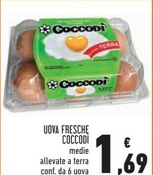 Conad Superstore Coccodì Uova Fresche offerta