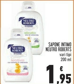 Conad Neutro Roberts Sapone Intimo offerta