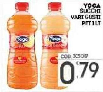 Eurocash Yoga Succhi Vari Gusti PET 1 Lt offerta