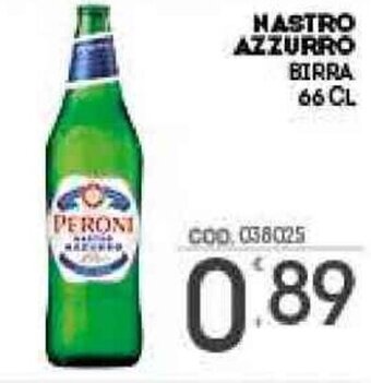Eurocash Nastro Azzurro Birra 66 cl offerta