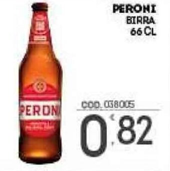 Eurocash Peroni Birra 66 cl offerta