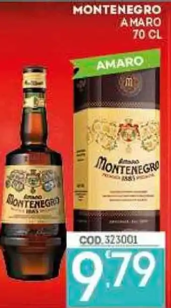 Eurocash Montenegro Amaro 70 cl offerta