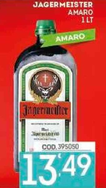 Eurocash Jagermeister Amaro 1 Lt offerta