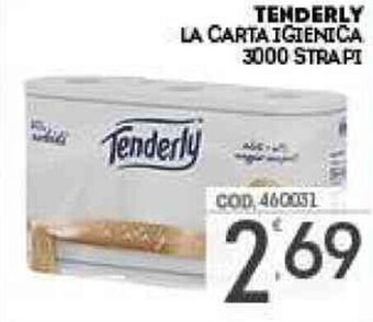 Eurocash Tenderly La Carta Igienica 3000 Strapi offerta
