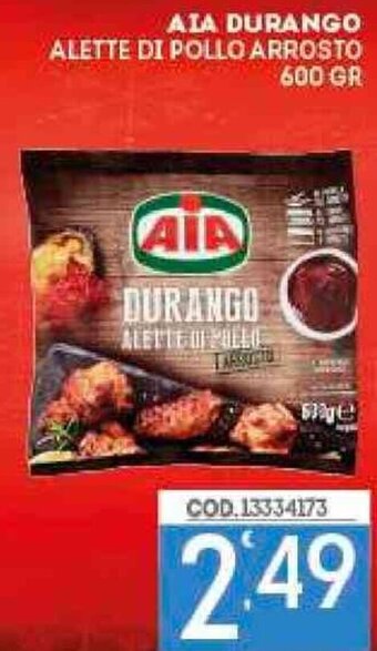 Eurocash AIA Durango Alette di Pollo Arrosto 600 gr offerta