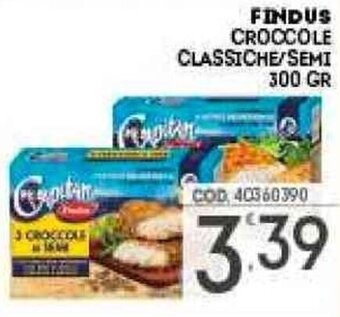 Findus Croccole Classiche/Semi 300 gr