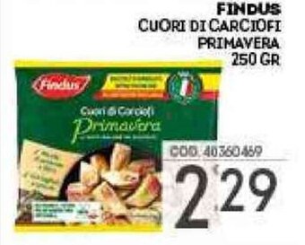 Eurocash Findus Cuori di Carciofi Primavera 250 gr offerta