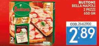 Eurocash Buitoni Bella Napoli 2 Pezzi 650 gr offerta