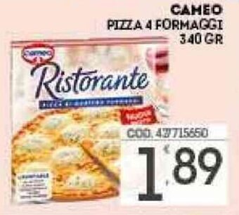 Cameo Pizza 4 Formaggi 340 gr