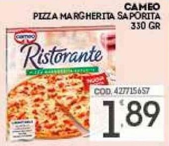 Eurocash Cameo Pizza Margherita Saporita 330 gr offerta