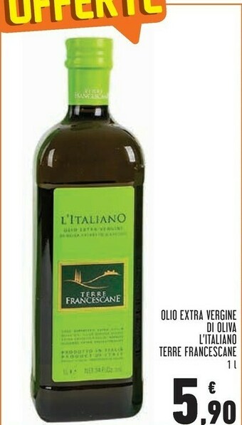 Conad Terre francescane L'Italiano Olio Extra Vergine Di Oliva offerta