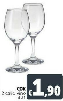 Deco Supermercati Cok Bicchieri offerta